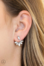 Load image into Gallery viewer, Radical Refinement White Earrings Paparazzi Accessories