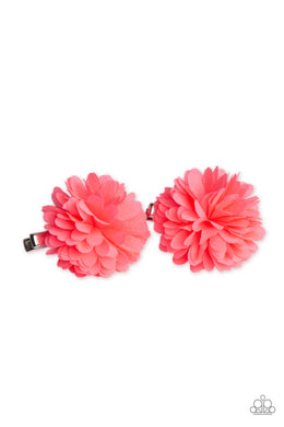 Neatly Neon Pink Hair Accessory Paparazzi Accessories