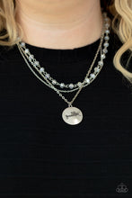 Load image into Gallery viewer, Promoted to Grandma White Necklace Paparazzi Accessories