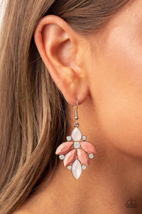 fishhook,pink,Fantasy Flair Pink Earrings