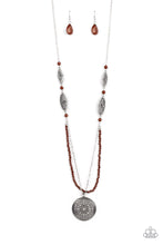 Load image into Gallery viewer, Garden of Grace Brown Necklace Paparazzi Accessories