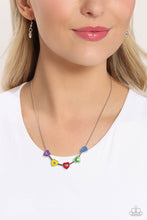 Load image into Gallery viewer, ELECTIC Heart Multi Heart Necklace Paparazzi Accessories