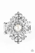 Load image into Gallery viewer, Queen Status White Pearl Ring Paparazzi Accessories