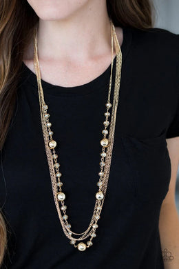 High Standards Gold Necklace Paparazzi Accessories