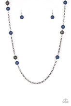 Load image into Gallery viewer, Fashion Fad Blue Necklace Paparazzi Accessories