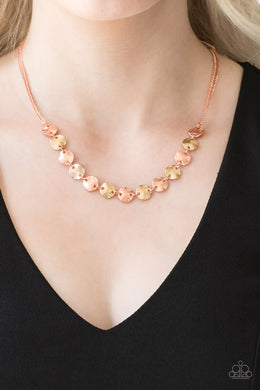 Simple Sheen - Copper Necklace Paparazzi Accessories