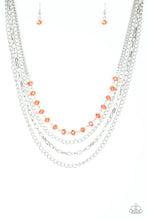 Load image into Gallery viewer, Extravagant Elegance Orange Necklace Paparazzi Accessories