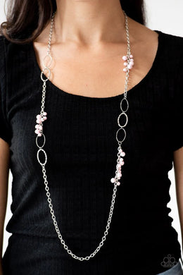 Flirty Foxtrot Pink Necklace Paparazzi Accessories