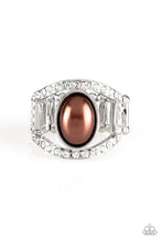 Load image into Gallery viewer, Radiant Riches Brown Pear Ring Vivacious Bombshell Bling, LLC, Jenny and James Davison