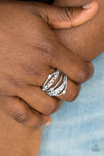Load image into Gallery viewer, Make The World Sparkle White Rhinestone Ring Paparazzi Accessories