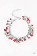 Load image into Gallery viewer, West Coast Wanderer Red Pearl Bracelet Paparazzi Accessories