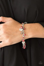 Load image into Gallery viewer, West Coast Wanderer Red Pearl Bracelet Paparazzi Accessories