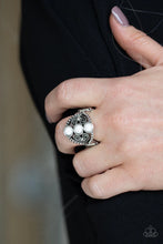 Load image into Gallery viewer, Triple Whammy White Ring Paparazzi Accessories