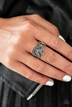 Load image into Gallery viewer, Join Forces Silver Ring Paparazzi Accessories