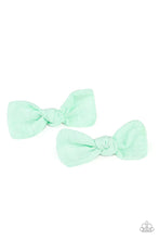 Load image into Gallery viewer, Little Bow Peep Green Hair Accessory Paparazzi Accessories