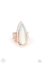 Load image into Gallery viewer, Opal Oasisn Rose Gold Ring Paparazzi Accessories