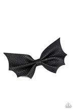 Load image into Gallery viewer, A Bit Batty Black Hair Accessory Paparazzi Accessories