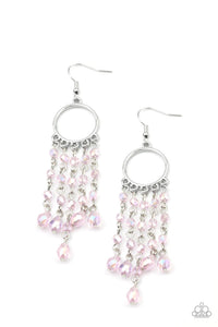 fishhook,pink,Dazzling Delicious Pink Earrings