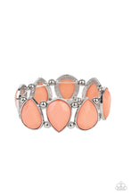 Load image into Gallery viewer, Flamboyant Tease Orange Stretchy Bracelet Paparazzi Accessories