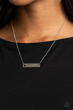 Load image into Gallery viewer, Spread Love Silver Necklace Paparazzi Accessories