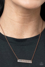 Load image into Gallery viewer, Living The Mom Life Copper Necklace Paparazzi Accessories
