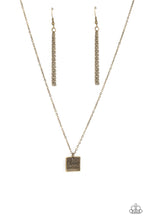 Load image into Gallery viewer, Chaos Coordinator Brass Necklace Paparazzi Accessories