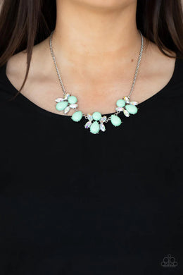 Galaxy Gallery Green Necklace Paparazzi Accessories