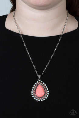 DROPLET Like Its Hot Multi Necklace Paparazzi Accessories