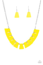 Load image into Gallery viewer, Vivaciously Versatile Yellow Necklace Paparazzi Accessories