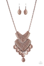 Load image into Gallery viewer, The Keys to the Animal Kingdom Copper Necklace Paparazzi Accessories