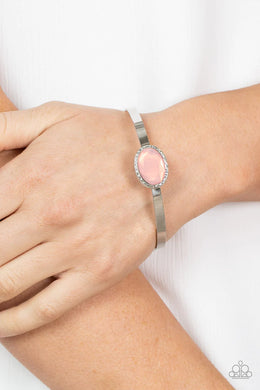 Misty Meadow Pink Bangle Bracelet Paparazzi Accessories