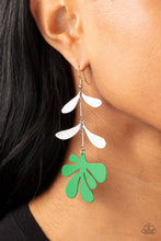 Load image into Gallery viewer, Palm Beach Bonanza Green Earrings Paparazzi Accessories