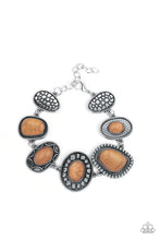 Load image into Gallery viewer, Taos Trendsetter Brown Stone Bracelet Paparazzi Accessories