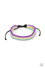 Load image into Gallery viewer, Campfire Craft Multi Urban Pull-Tie Bracelet Paparazzi Accessories
