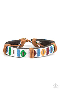 multi,pull-tie,urban,Textile Trendsetter Multi Pull-Tie Urban Bracelet