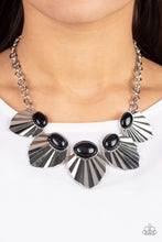 Load image into Gallery viewer, Fearlessly Ferocious Black Necklace Paparazzi Accessories