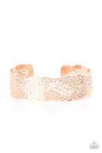 Load image into Gallery viewer, Savanna Oasis Rose Gold Cuff Bracelet Paparazzi Accessories