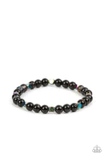Load image into Gallery viewer, Interstellar Solitude Black Stretchy Bracelet Paparazzi Accessories