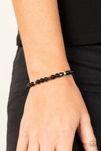 Load image into Gallery viewer, Interstellar Solitude Black Stretchy Bracelet Paparazzi Accessories