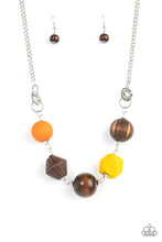 Load image into Gallery viewer, Eco Extravaganza Multi Wooden Necklace Paparazzi Accessories