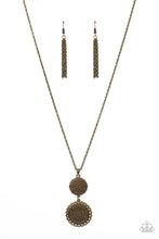 Load image into Gallery viewer, Meet Me At The Garden Gate Brass Necklace Paparazzi Accessories