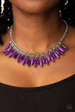 Load image into Gallery viewer, Beach House Hustle Purple Necklace Paparazzi Accessories