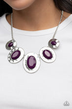 Load image into Gallery viewer, Rivera Rendezvous Purple Necklace Paparazzi Accessories