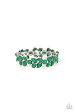 Load image into Gallery viewer, Marina Romance Green Stretchy Bracelet Paparazzi Accessories