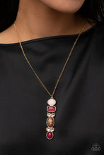 Load image into Gallery viewer, Totem Treasure Purple Necklace Paparazzi Accessories