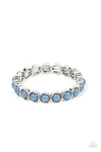 Load image into Gallery viewer, Lets Be Buds Blue Stretchy Bracelet Paparazzi Accessories