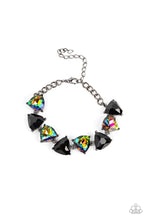 Load image into Gallery viewer, Pumped Up Prisms Multi Rhinestone Bracelet Paparazzi Accessories