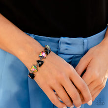 Load image into Gallery viewer, Pumped Up Prisms Multi Rhinestone Bracelet Paparazzi Accessories