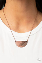 Load image into Gallery viewer, Cool, PALM, and Collected Copper Necklace Paparazzi Accessories
