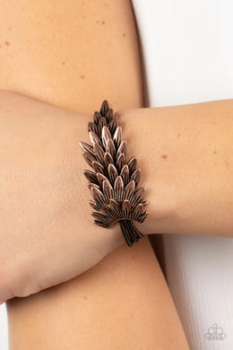 Boa and Arrow Copper Bracelet Paparazzi Accessories